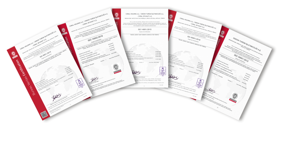 ODEON Tours získal mezinárodní ocenění za kvalitu a spokojenost zákazníků