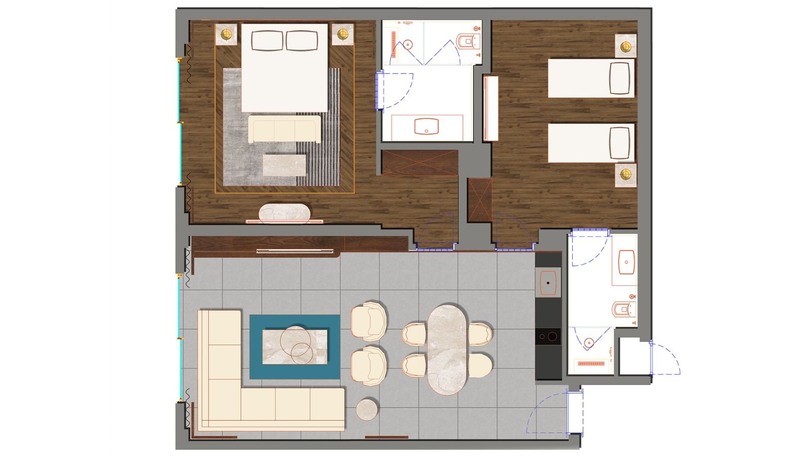 rooms-executive-villa