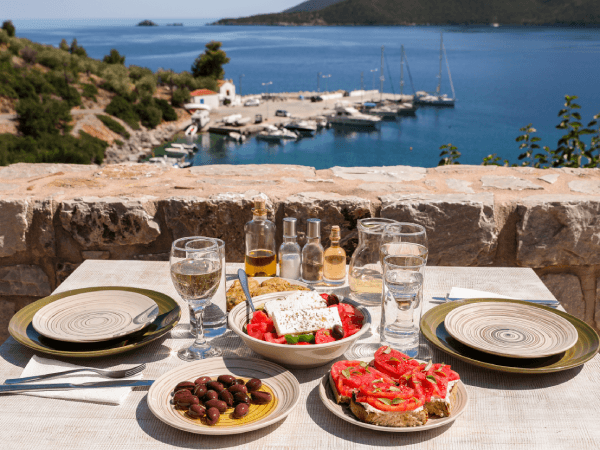 Dovolená v Řecku: Spousta chutí a zdraví ze Středomoří